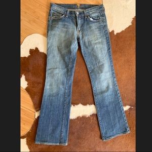 Seven Bootcut Blue Jeans